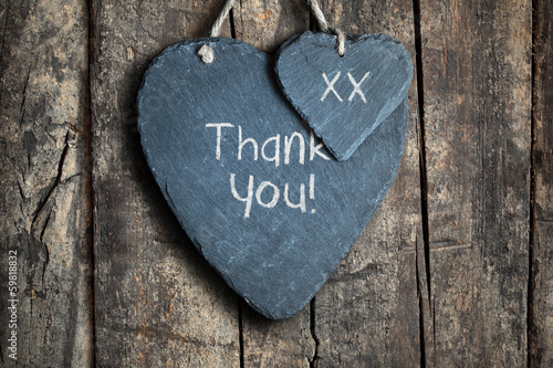 Photo: Thank you sign Thank you sign