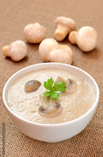 Photo: Mushrooms cream soup Mushrooms cream soup