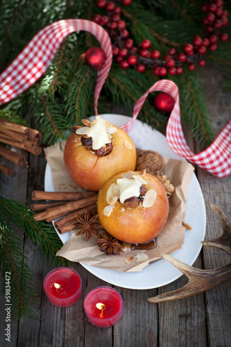 Photo: Baked apple Baked apple