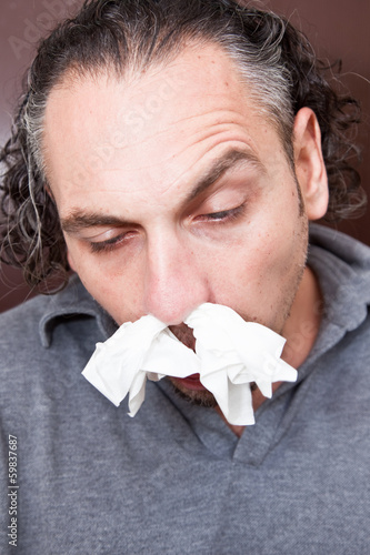 Photo: Sick man Sick man