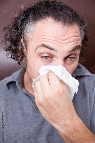Photo: Sick man Sick man