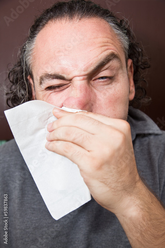 Photo: Sick man Sick man