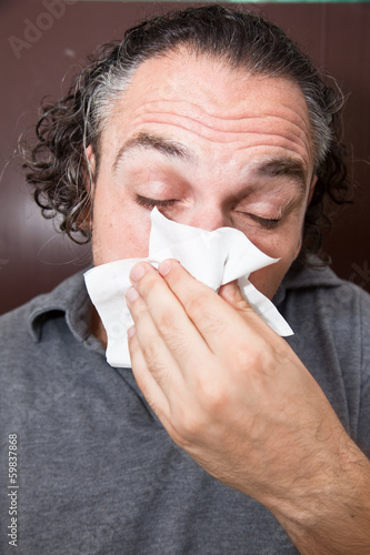 Photo: Sick man Sick man