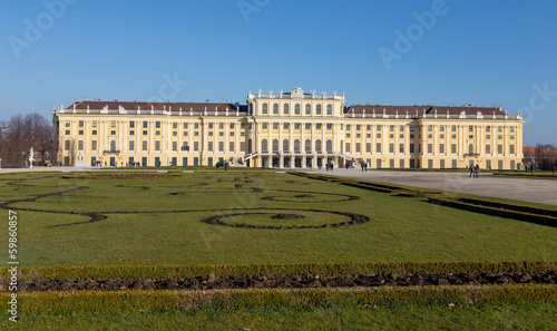 Photo: Schonbrunn Palace, Vienna, Austria Schonbrunn Palace, Vienna, Austria