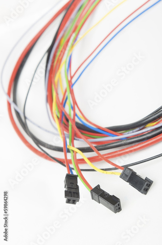 Photo: electric cables electric cables