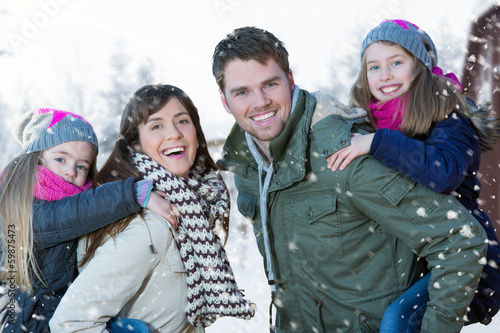 Photo: Winter familie Winter familie