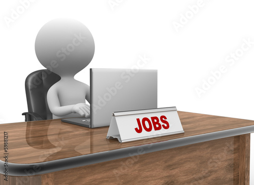 Illustration: Jobs concept Jobs concept