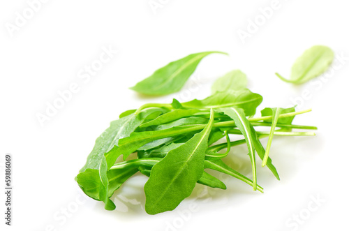 Photo: Rucola, isolated Rucola, isolated