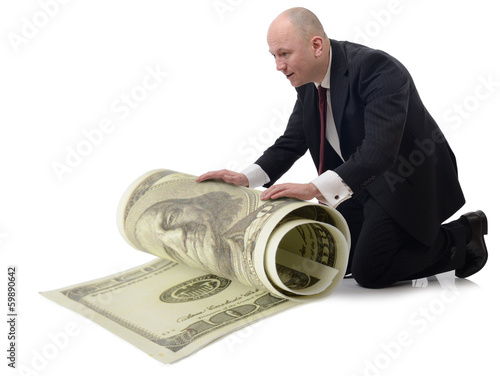 Photo: Taking care of money Taking care of money