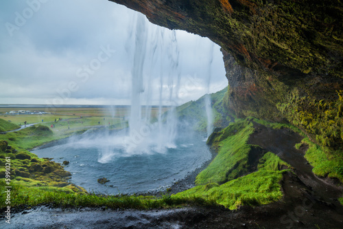 Photo: icelandic waterfall icelandic waterfall