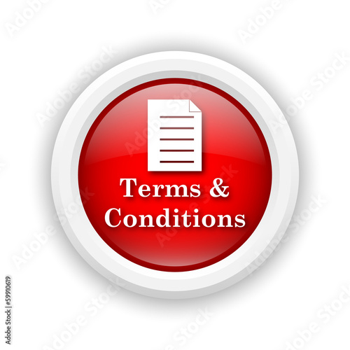 Illustration: Terms and conditions icon Terms and conditions icon