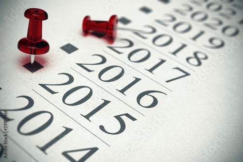 Illustration: 2015 - Timeline Concept 2015 - Timeline Concept