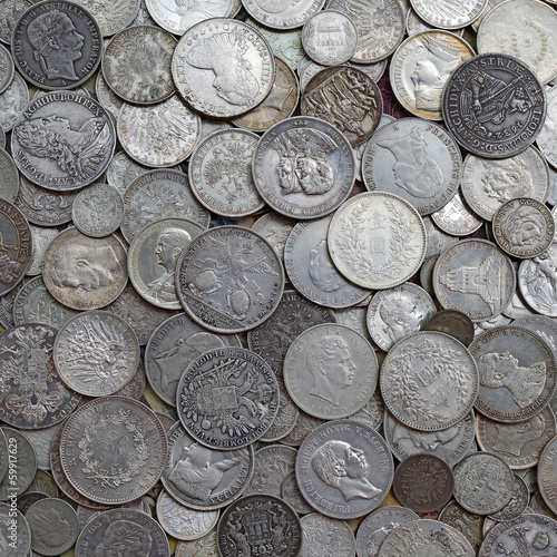 Photo: Ancient silver coins Ancient silver coins