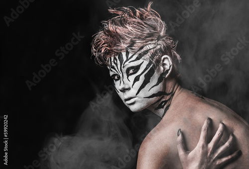 Photo: zebra girl zebra girl