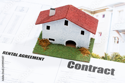 Photo: Conceptual housing industry. Conceptual housing industry.