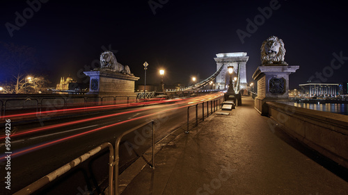Photo: Chain Bridge, Budapest - Hungary Chain Bridge, Budapest - Hungary