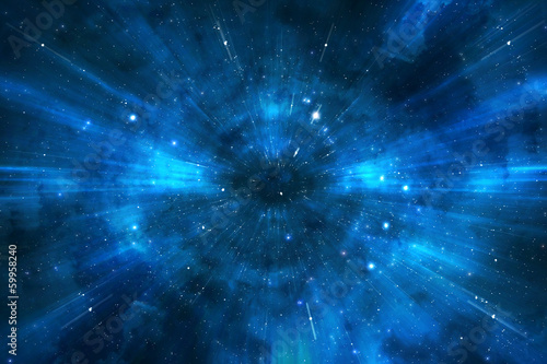 Illustration: Time and space travel concept abstract background Time and space travel concept abstract background