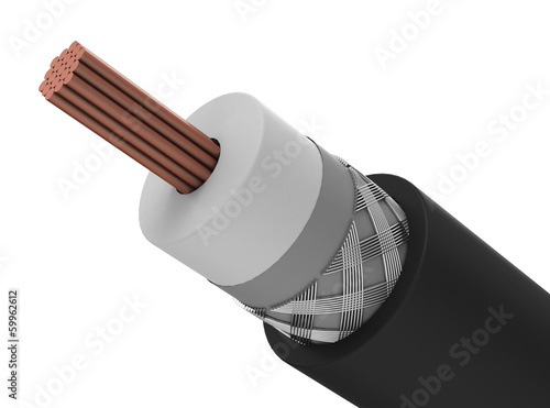 Illustration: Die Elektroleitung Die Elektroleitung