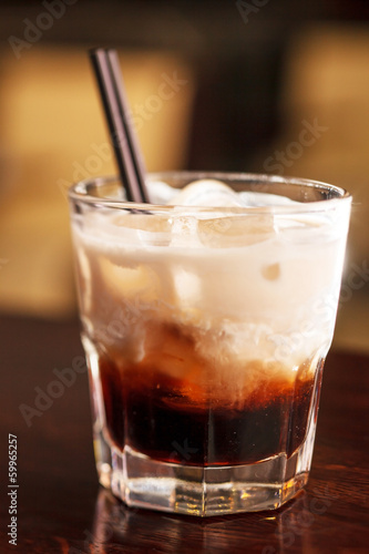 Photo: coffee with ice cream coffee with ice cream