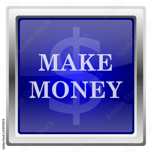 Illustration: Make money icon Make money icon