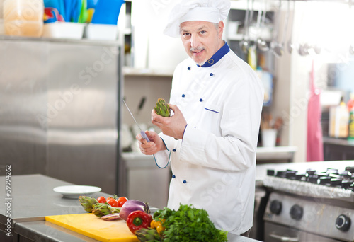 Photo: Chef at work Chef at work