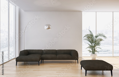 Illustration: Living room Living room