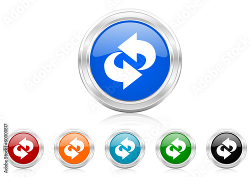 Vector: rotation icon vector set rotation icon vector set