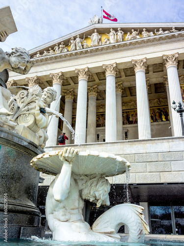 Photo: Österreich, Wien, Parlament Österreich, Wien, Parlament