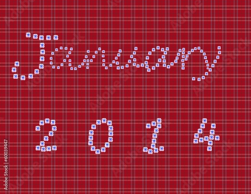 Vector: Symbol January 2014 Symbol January 2014