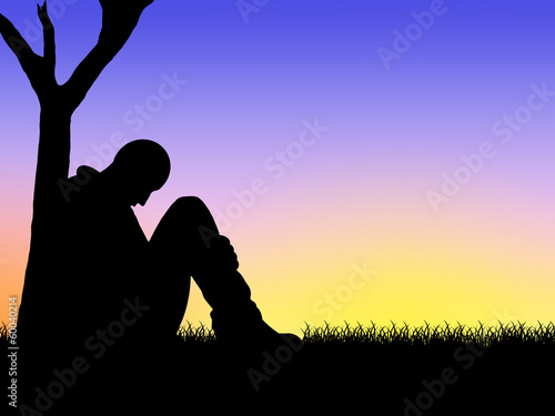 Illustration: A depressão A depressão