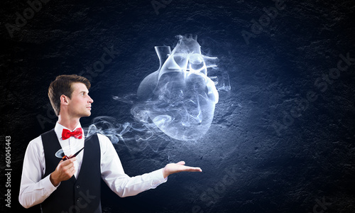 Photo: Man smoking pipe Man smoking pipe