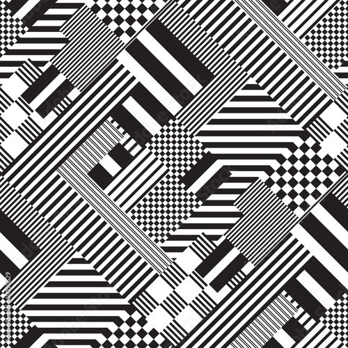 Fototapeta Seamless Lines Pattern