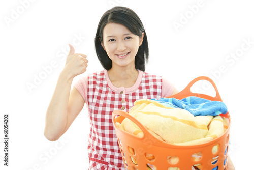 Photo: 笑顔の主婦 笑顔の主婦