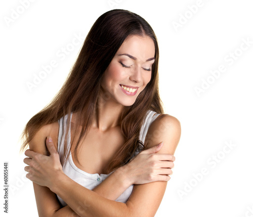 Photo: portrait of a smiling woman portrait of a smiling woman