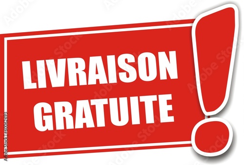 Vector: étiquette livraison gratuite étiquette livraison gratuite