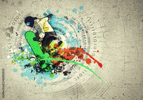 Illustration: Graffiti image Graffiti image