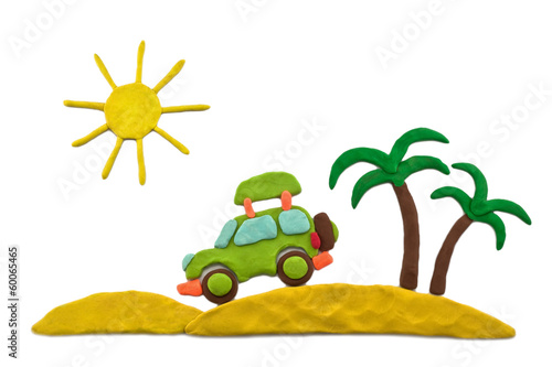 Photo: plasticine dream of a vacation plasticine dream of a vacation