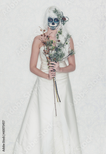 Photo: frosty skugarskull bride on day of the dead frosty skugarskull bride on day of the dead