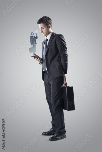 Photo: Business and communication Business and communication