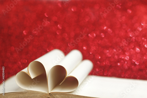 Photo: Heart inside a book Heart inside a book