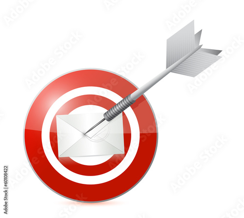Illustration: target mail illustration design target mail illustration design