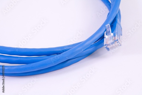 Photo: UTP cable - network UTP cable - network
