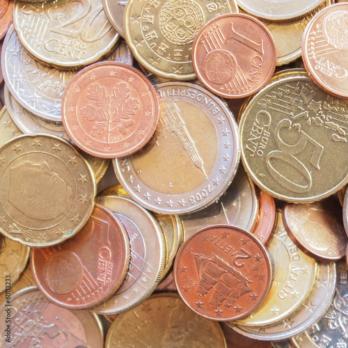 Photo: Euro coin Euro coin