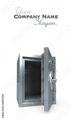Photo: Open empty safe Open empty safe