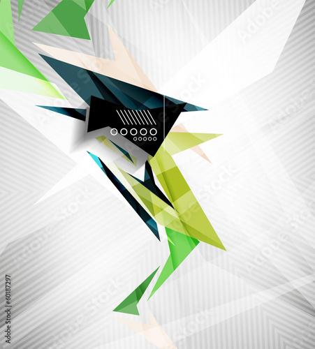 Vector: Motion geometric shapes - rapid straight lines Motion geometric shapes - rapid straight lines