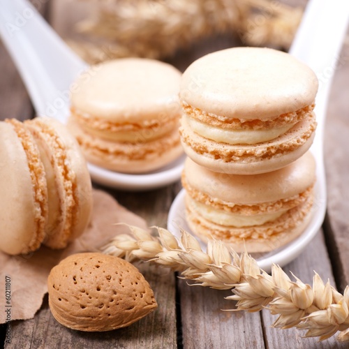 Photo: Macarons, Mandel Macarons, Mandel