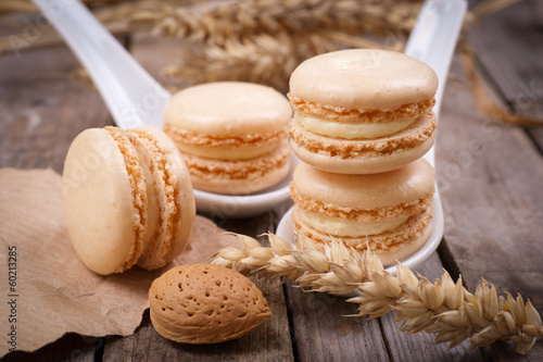 Photo: Macarons, Mandel Macarons, Mandel