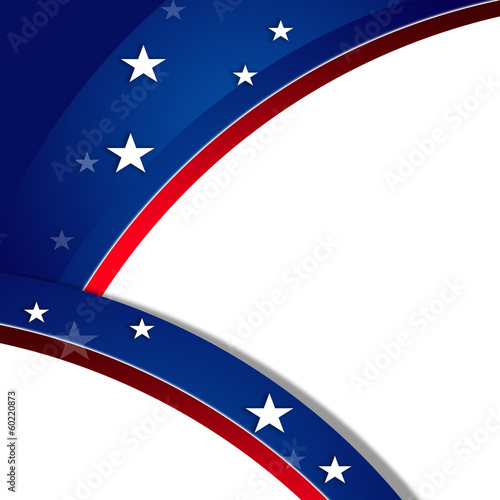 Illustration: American Patriotic Background American Patriotic Background