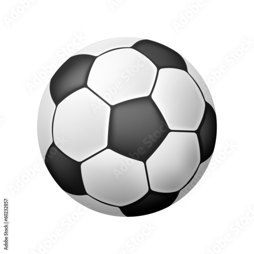 Vector: Isolated Realistic Soccer Ball Isolated Realistic Soccer Ball