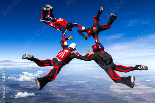 Photo: Skydiving photo. Skydiving photo.